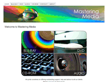 Tablet Screenshot of mastering-media.co.uk